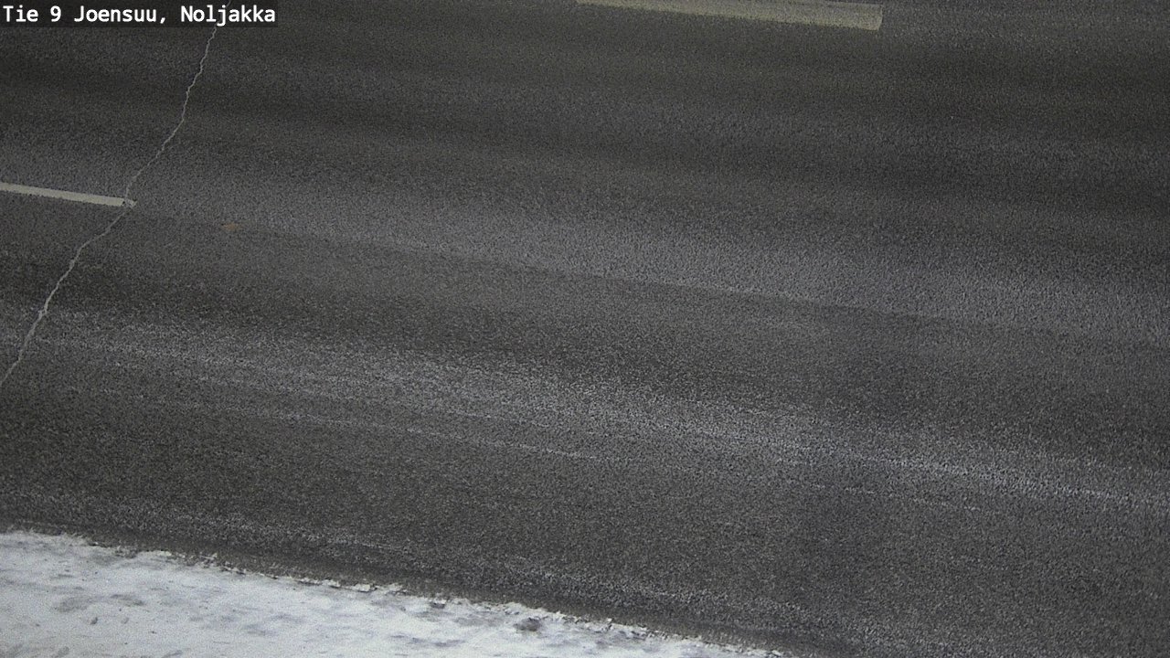 Weather Camera Image Väg 9 Joensuu, Noljakka, Joensuu, Pohjois-Karjala