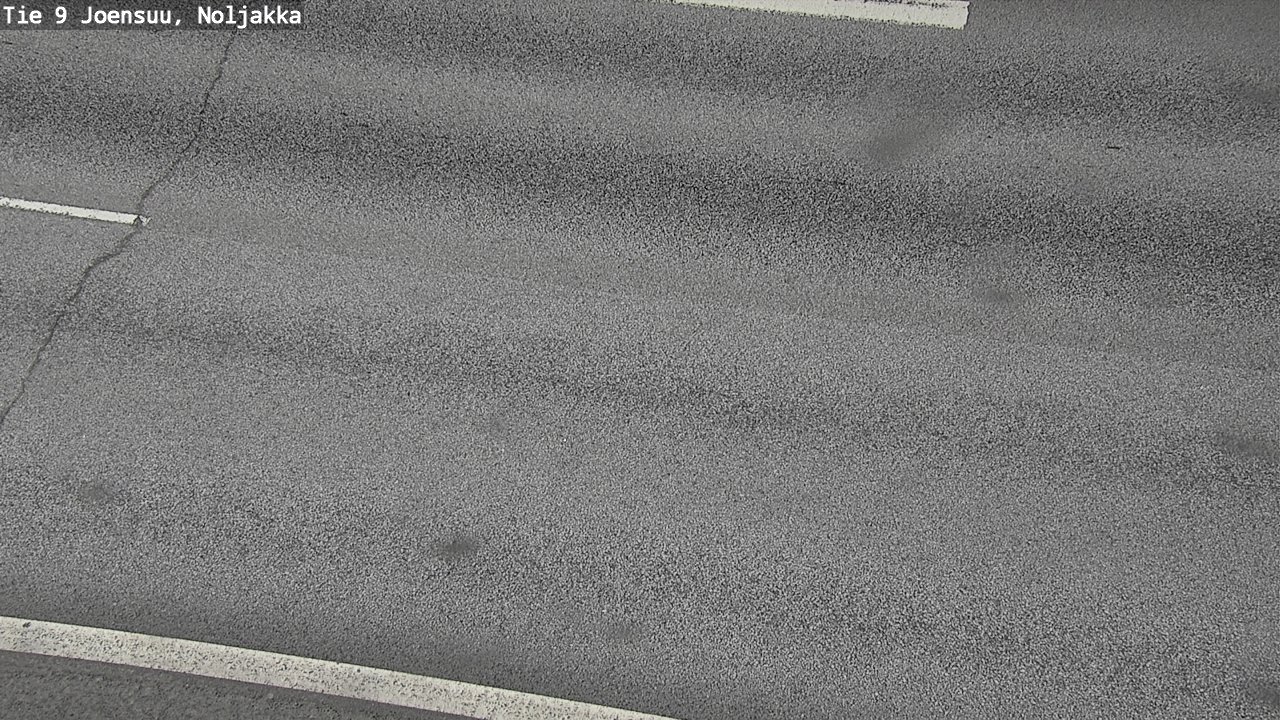 Weather Camera Image Väg 9 Joensuu, Noljakka, Joensuu, Pohjois-Karjala