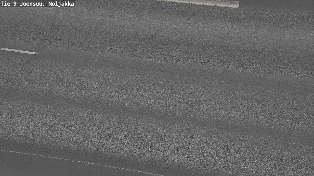 Weather Camera Image Väg 9 Joensuu, Noljakka, Joensuu, Pohjois-Karjala