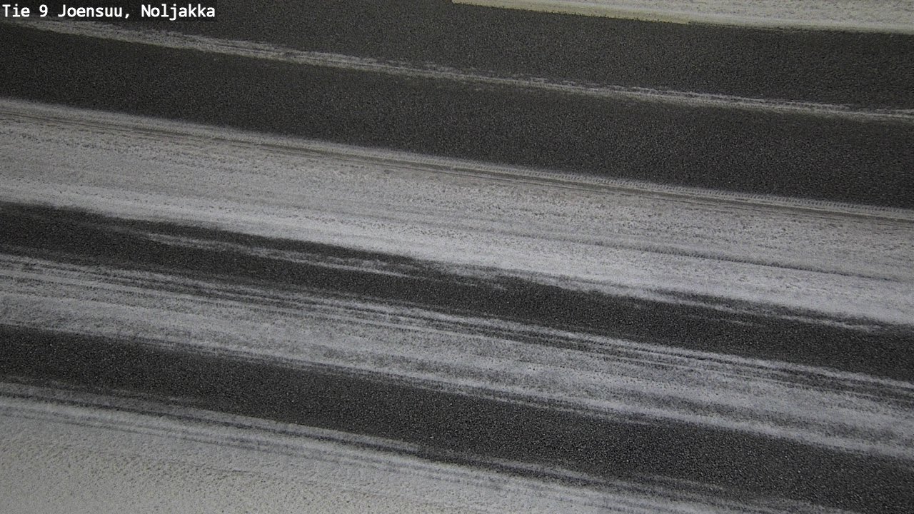 Weather Camera Image Väg 9 Joensuu, Noljakka, Joensuu, Pohjois-Karjala