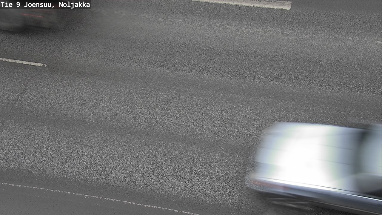 Weather Camera Image Väg 9 Joensuu, Noljakka, Joensuu, Pohjois-Karjala