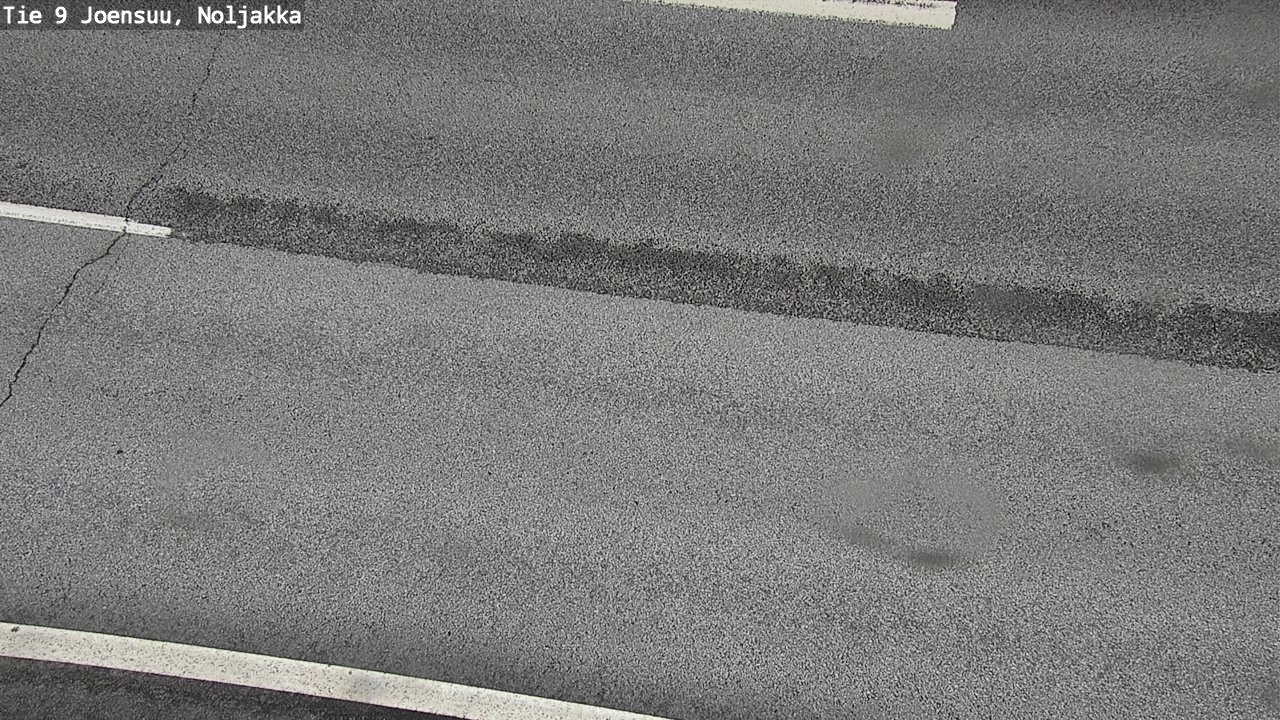 Weather Camera Image Väg 9 Joensuu, Noljakka, Joensuu, Pohjois-Karjala