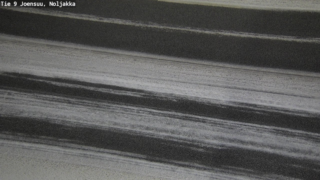 Weather Camera Image Väg 9 Joensuu, Noljakka, Joensuu, Pohjois-Karjala