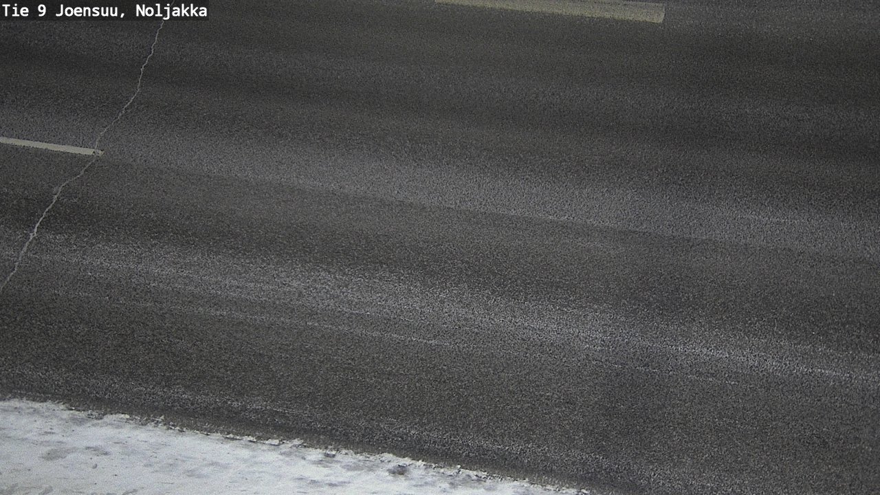 Weather Camera Image Väg 9 Joensuu, Noljakka, Joensuu, Pohjois-Karjala