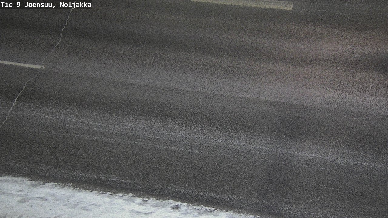 Weather Camera Image Väg 9 Joensuu, Noljakka, Joensuu, Pohjois-Karjala