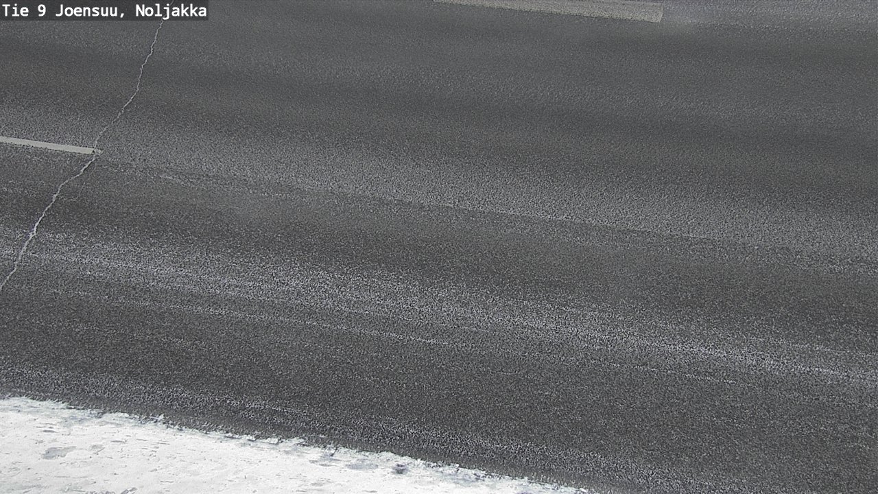 Weather Camera Image Väg 9 Joensuu, Noljakka, Joensuu, Pohjois-Karjala