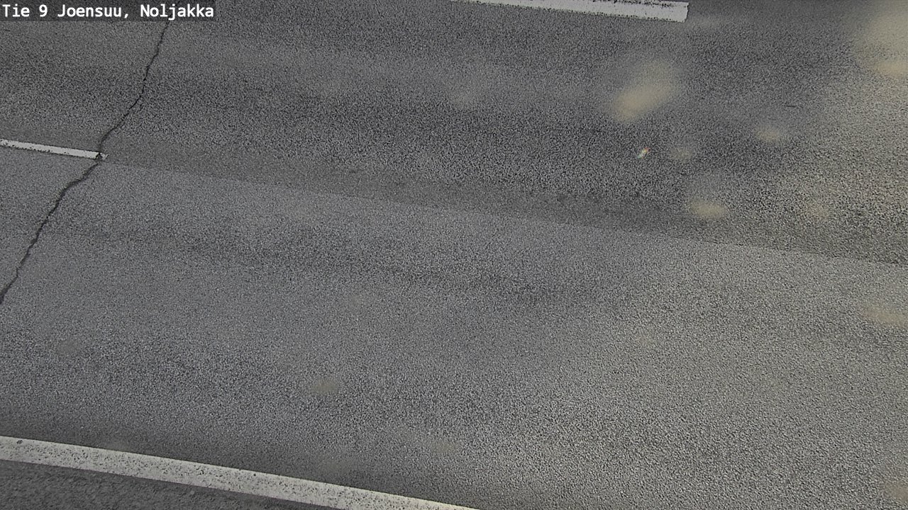 Weather Camera Image Väg 9 Joensuu, Noljakka, Joensuu, Pohjois-Karjala