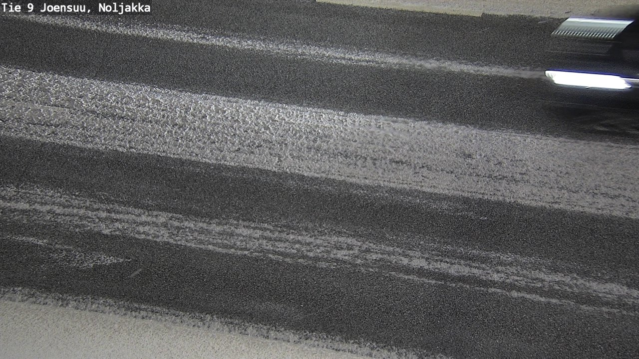 Weather Camera Image Väg 9 Joensuu, Noljakka, Joensuu, Pohjois-Karjala