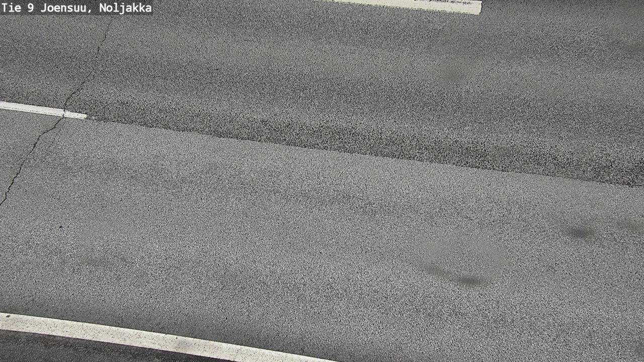 Weather Camera Image Väg 9 Joensuu, Noljakka, Joensuu, Pohjois-Karjala