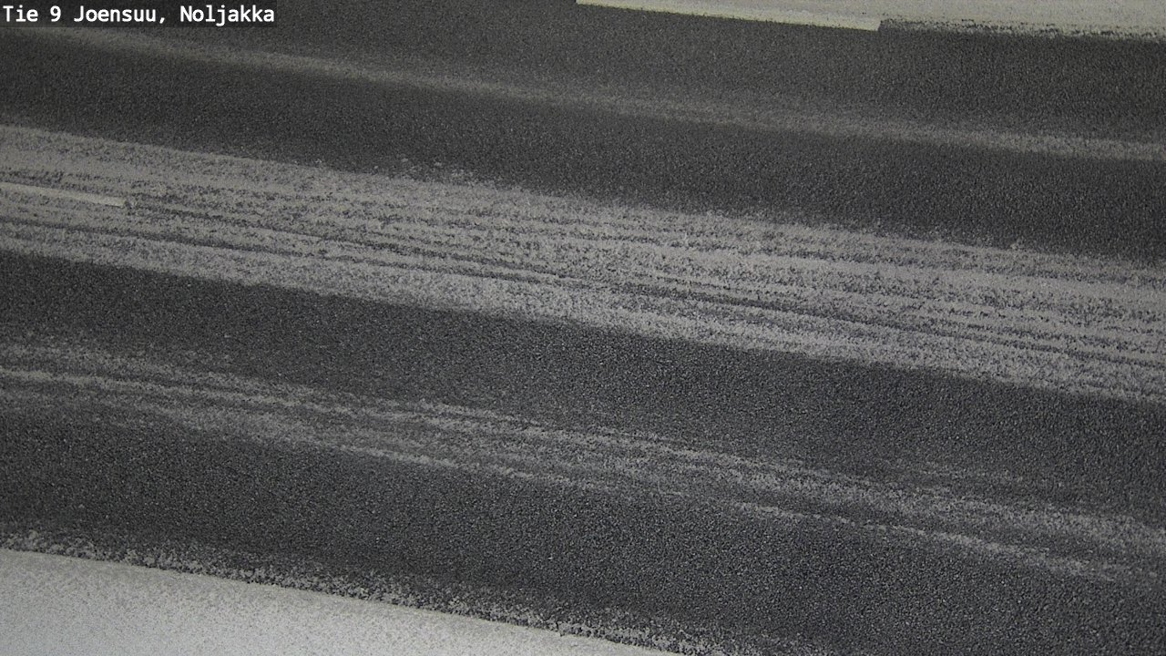 Weather Camera Image Väg 9 Joensuu, Noljakka, Joensuu, Pohjois-Karjala