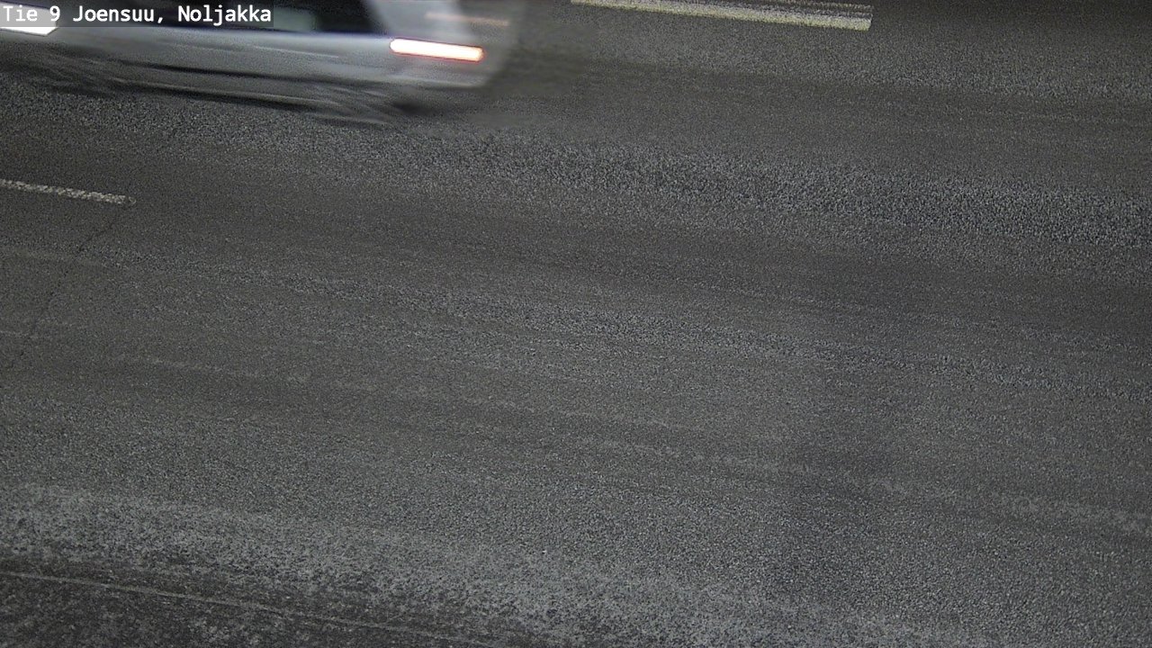 Weather Camera Image Väg 9 Joensuu, Noljakka, Joensuu, Pohjois-Karjala