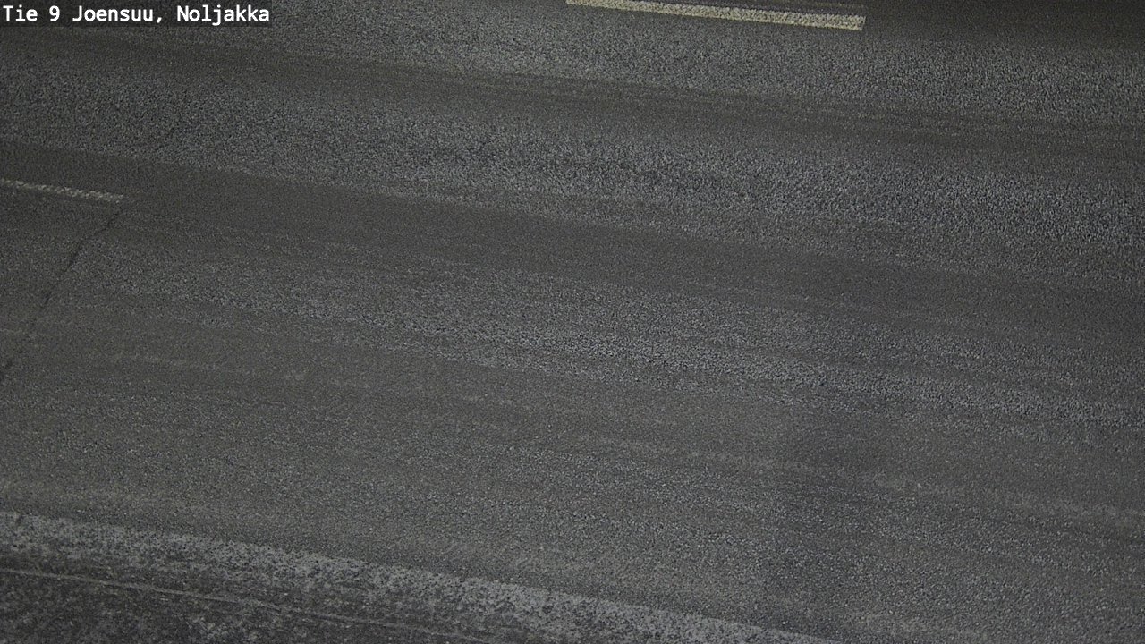 Weather Camera Image Väg 9 Joensuu, Noljakka, Joensuu, Pohjois-Karjala