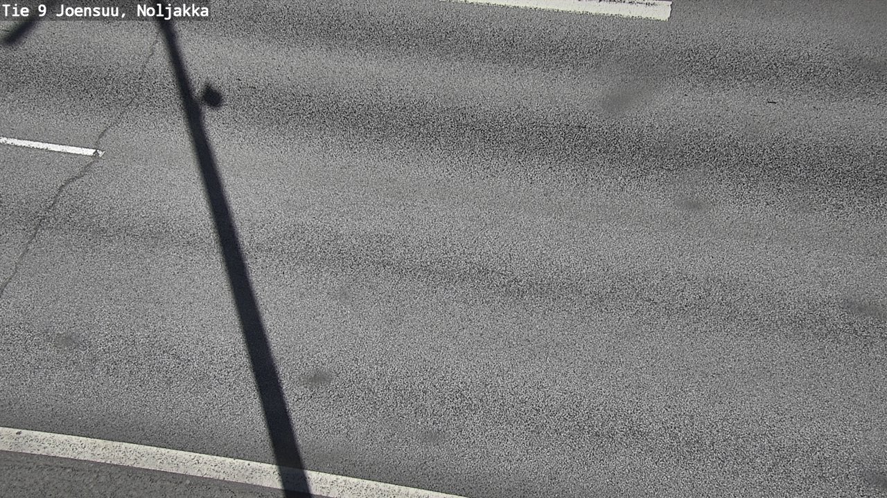 Weather Camera Image Väg 9 Joensuu, Noljakka, Joensuu, Pohjois-Karjala