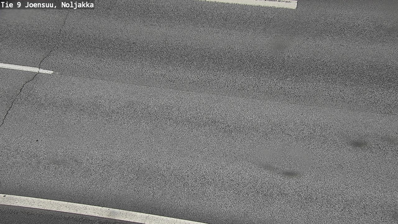 Weather Camera Image Väg 9 Joensuu, Noljakka, Joensuu, Pohjois-Karjala