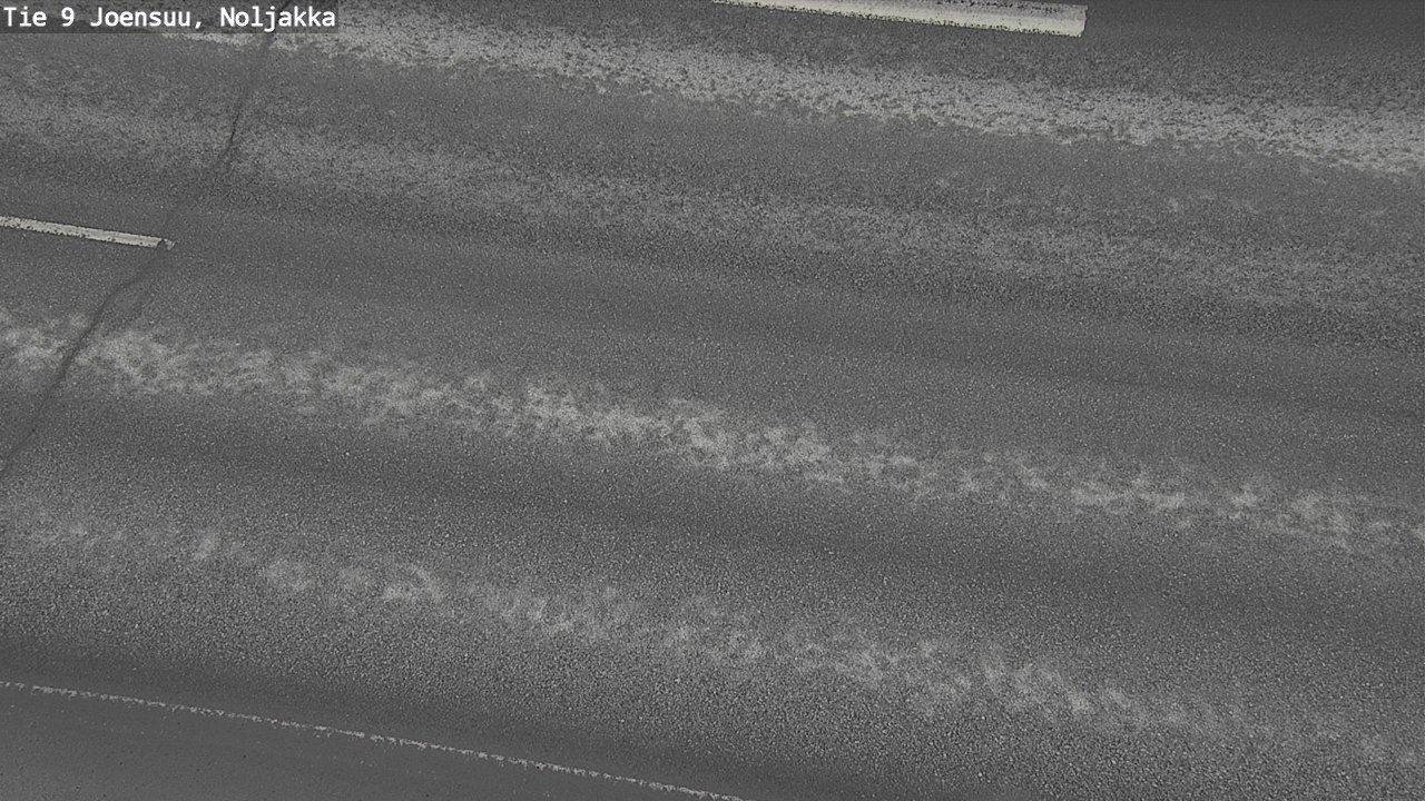 Weather Camera Image Road 9 Joensuu, Noljakka, Joensuu, Pohjois-Karjala