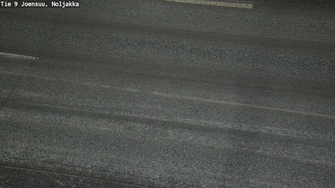 Weather Camera Image Väg 9 Joensuu, Noljakka, Joensuu, Pohjois-Karjala