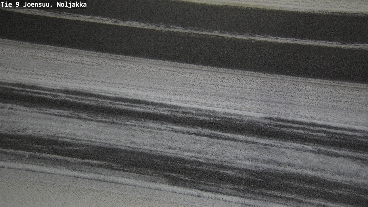 Weather Camera Image Väg 9 Joensuu, Noljakka, Joensuu, Pohjois-Karjala