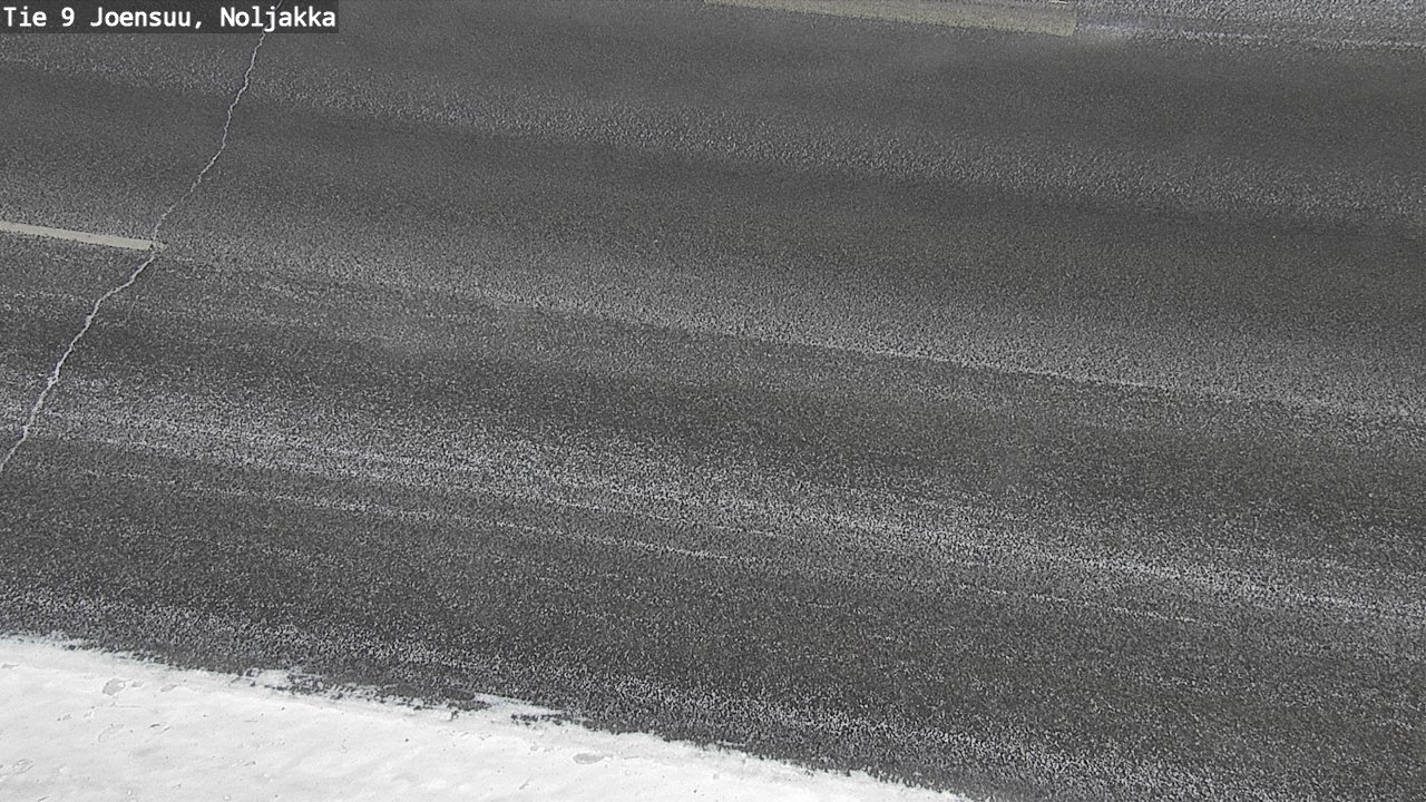 Weather Camera Image Väg 9 Joensuu, Noljakka, Joensuu, Pohjois-Karjala