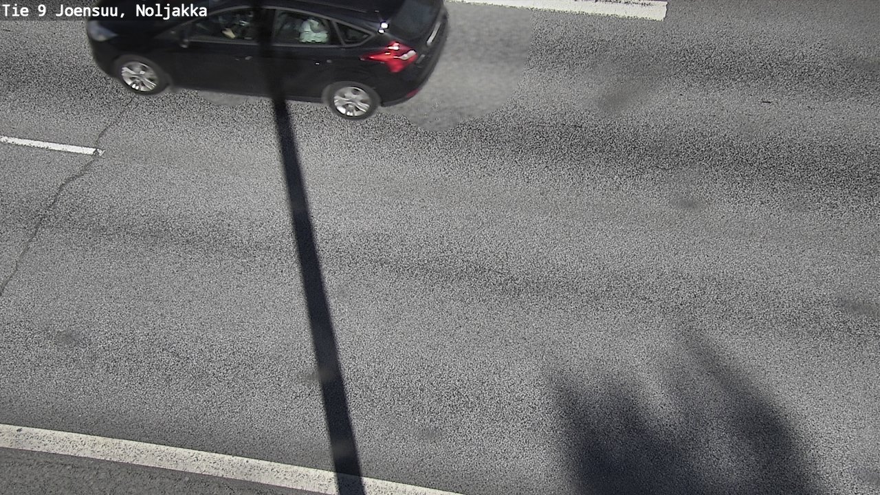 Weather Camera Image Väg 9 Joensuu, Noljakka, Joensuu, Pohjois-Karjala