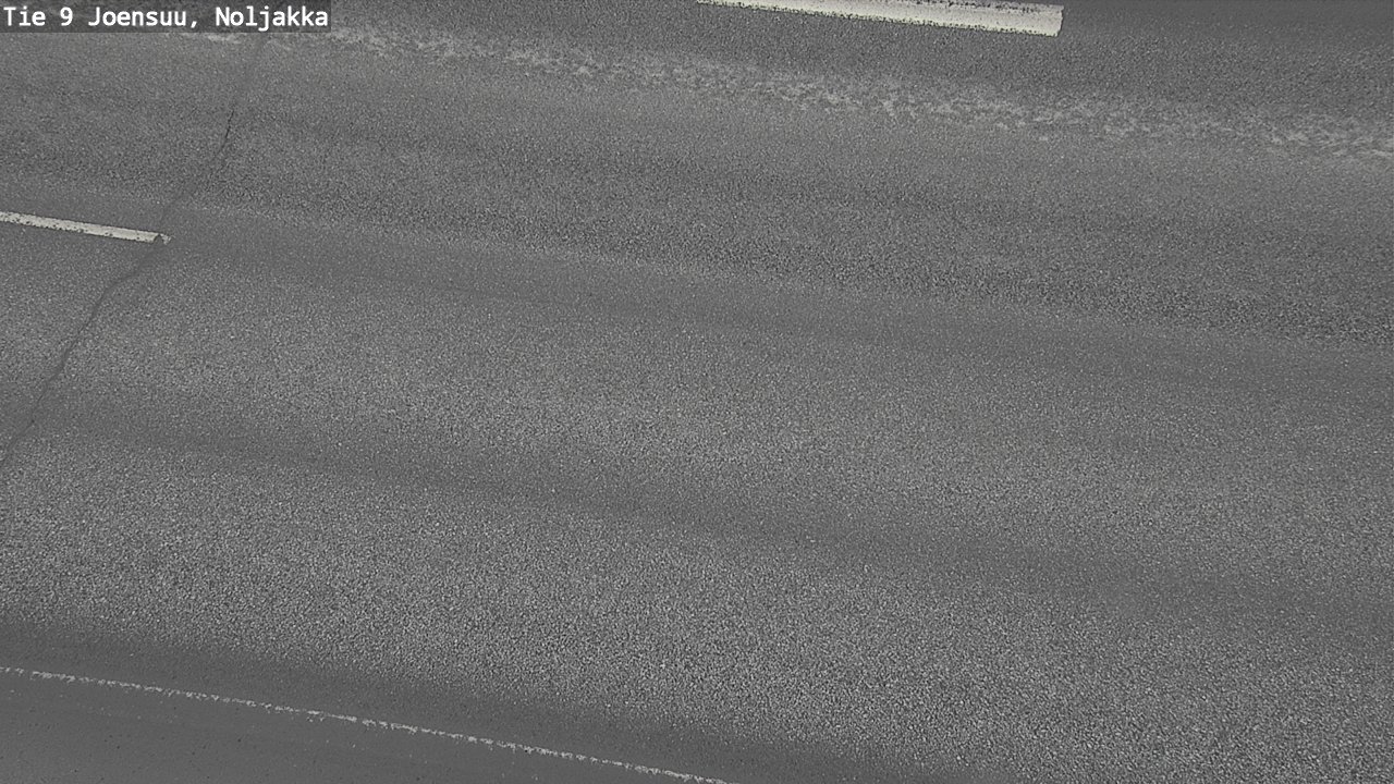 Weather Camera Image Väg 9 Joensuu, Noljakka, Joensuu, Pohjois-Karjala