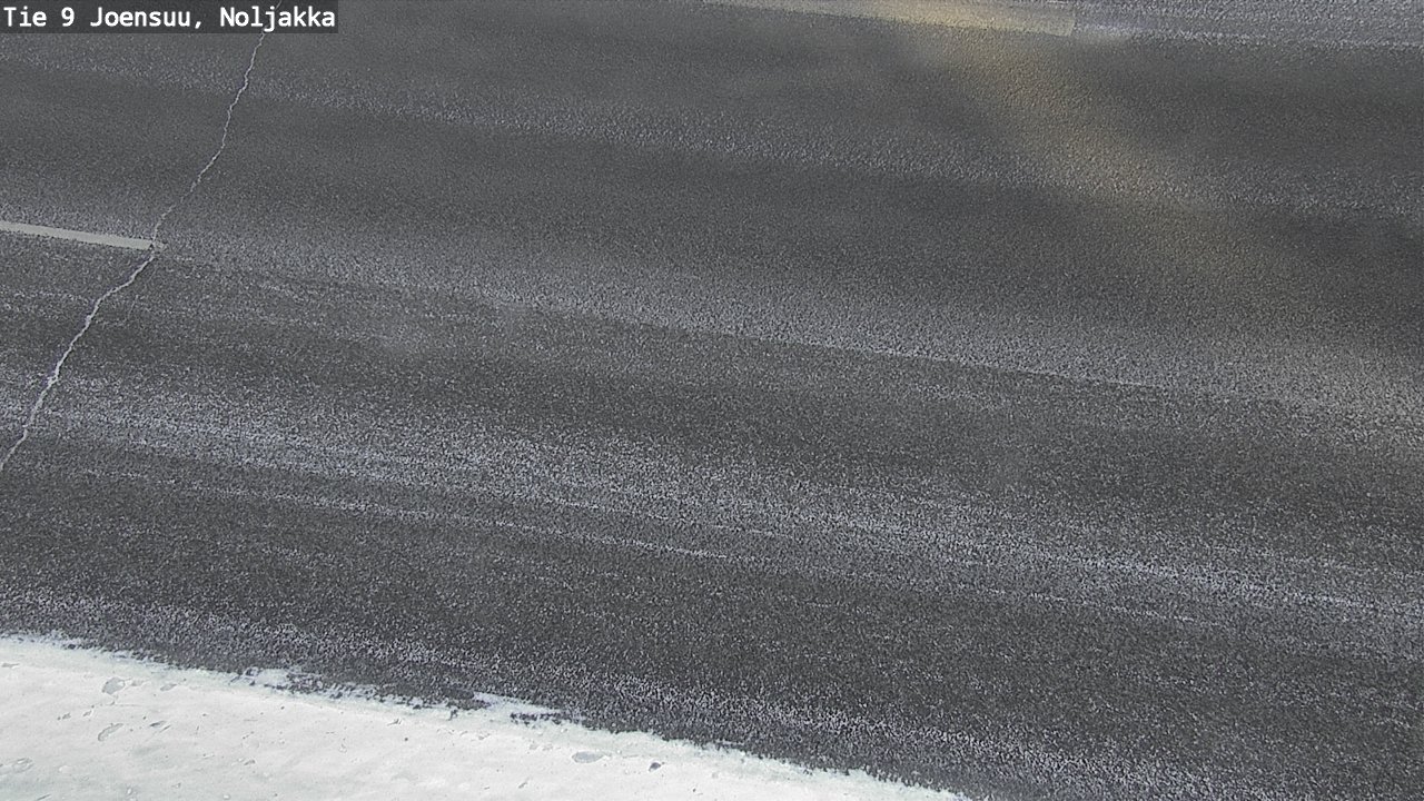 Weather Camera Image Väg 9 Joensuu, Noljakka, Joensuu, Pohjois-Karjala