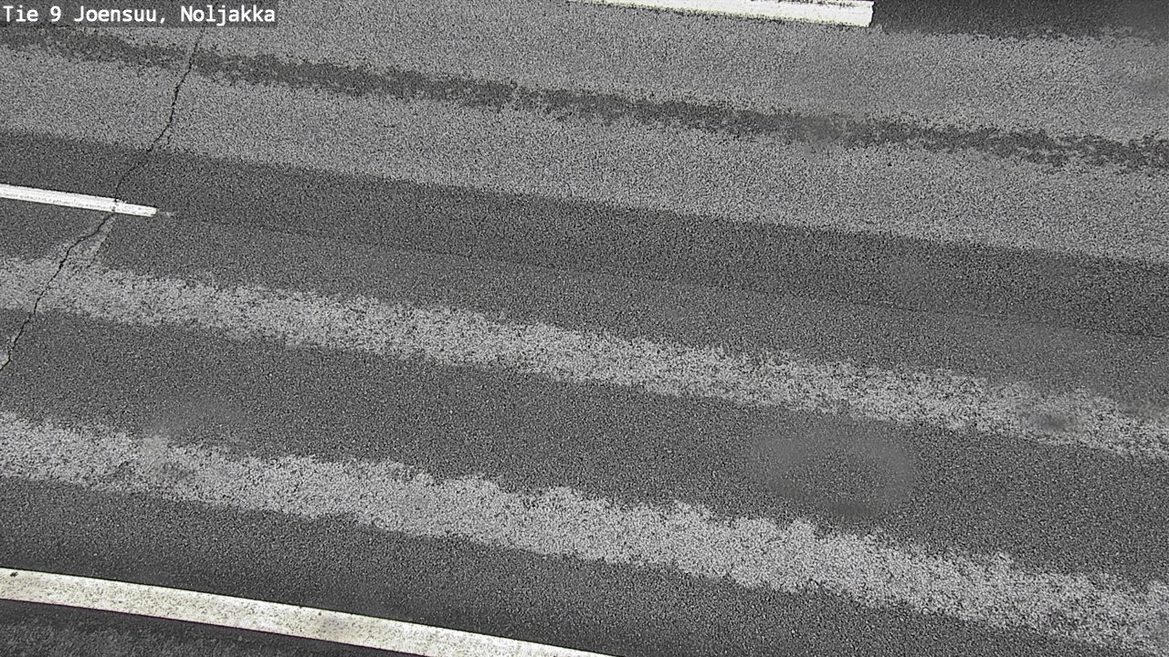 Weather Camera Image Väg 9 Joensuu, Noljakka, Joensuu, Pohjois-Karjala