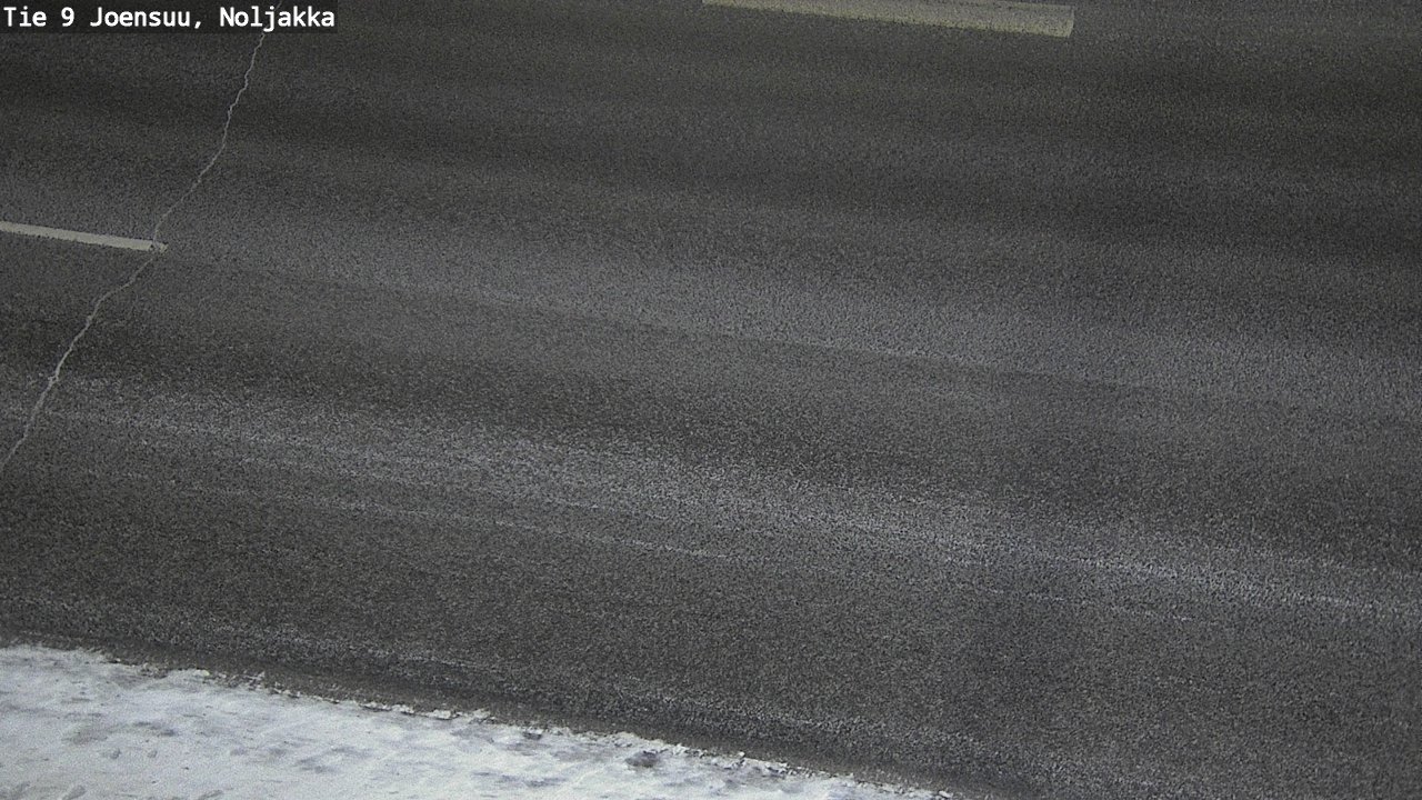 Weather Camera Image Väg 9 Joensuu, Noljakka, Joensuu, Pohjois-Karjala