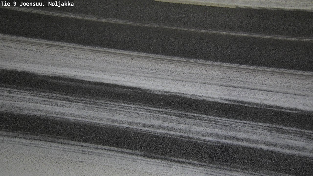 Weather Camera Image Väg 9 Joensuu, Noljakka, Joensuu, Pohjois-Karjala