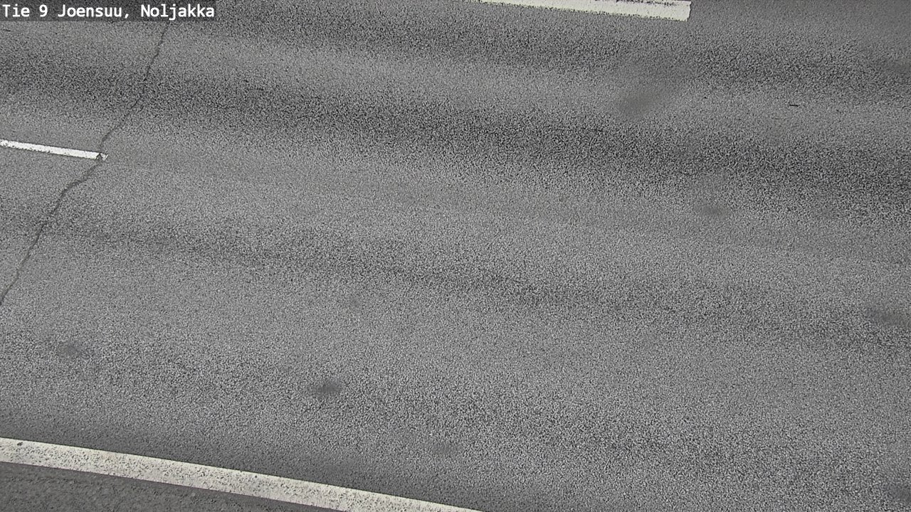 Weather Camera Image Väg 9 Joensuu, Noljakka, Joensuu, Pohjois-Karjala