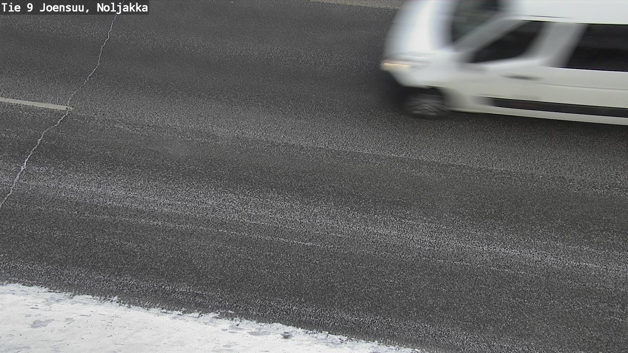 Weather Camera Image Väg 9 Joensuu, Noljakka, Joensuu, Pohjois-Karjala