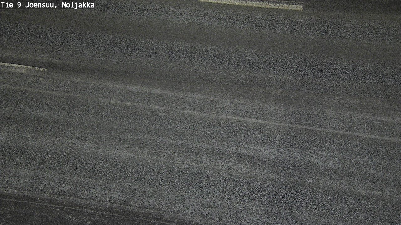 Weather Camera Image Väg 9 Joensuu, Noljakka, Joensuu, Pohjois-Karjala