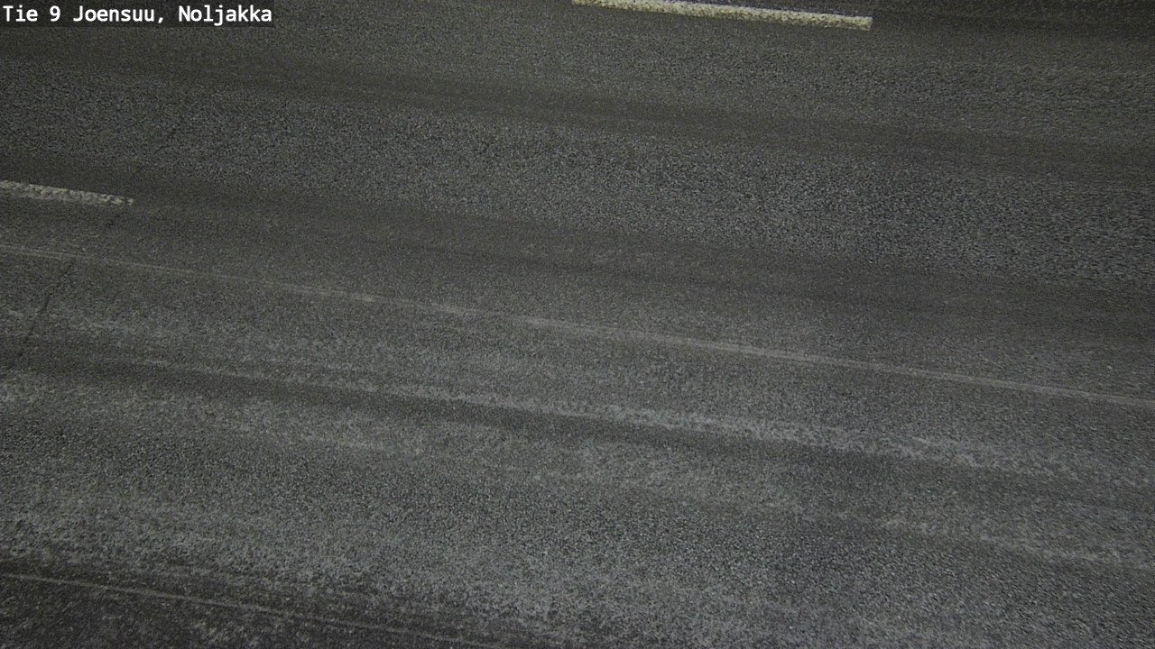 Weather Camera Image Väg 9 Joensuu, Noljakka, Joensuu, Pohjois-Karjala