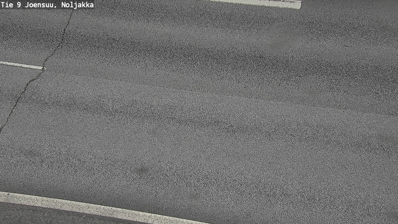 Weather Camera Image Väg 9 Joensuu, Noljakka, Joensuu, Pohjois-Karjala