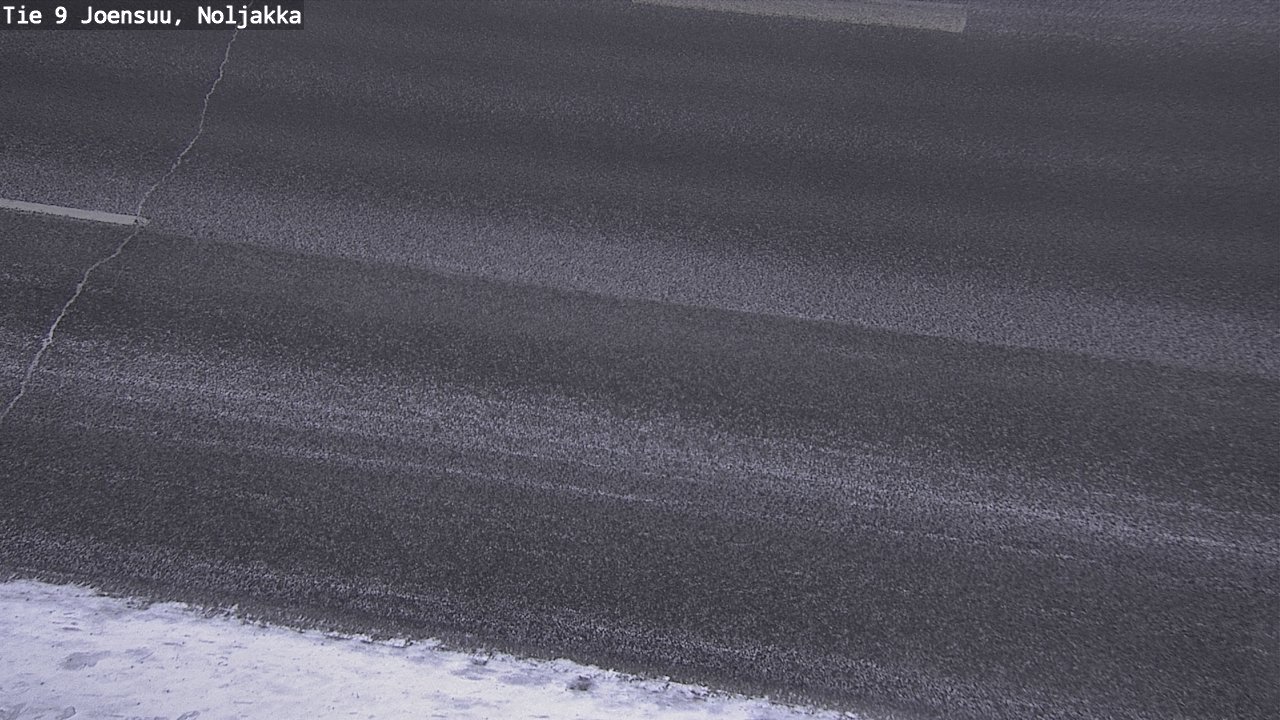 Weather Camera Image Väg 9 Joensuu, Noljakka, Joensuu, Pohjois-Karjala