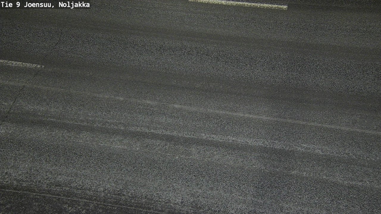 Weather Camera Image Väg 9 Joensuu, Noljakka, Joensuu, Pohjois-Karjala