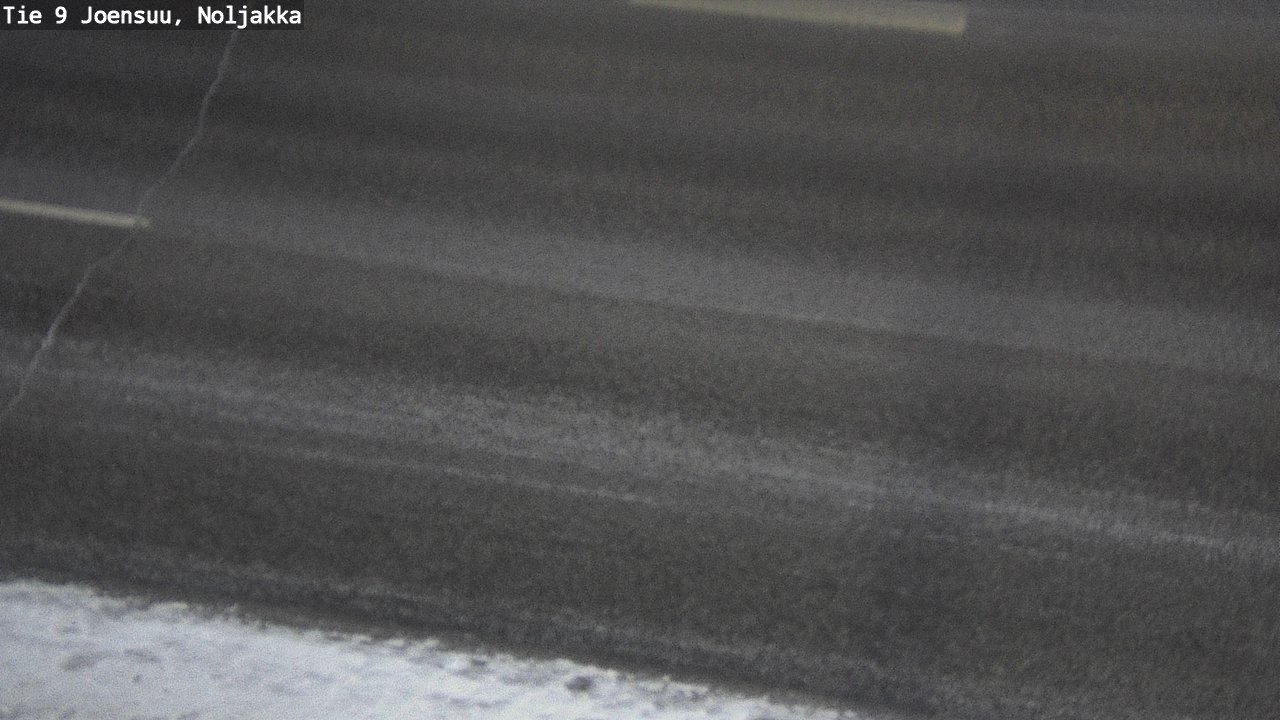 Weather Camera Image Väg 9 Joensuu, Noljakka, Joensuu, Pohjois-Karjala