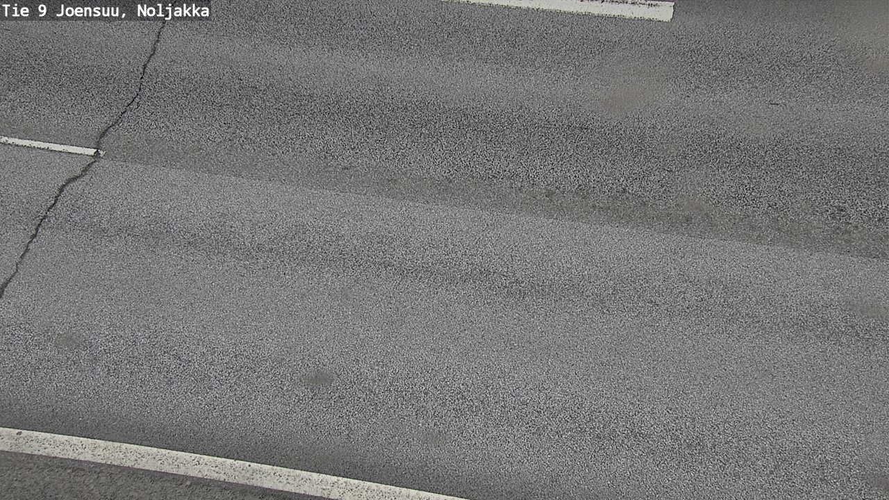 Weather Camera Image Väg 9 Joensuu, Noljakka, Joensuu, Pohjois-Karjala