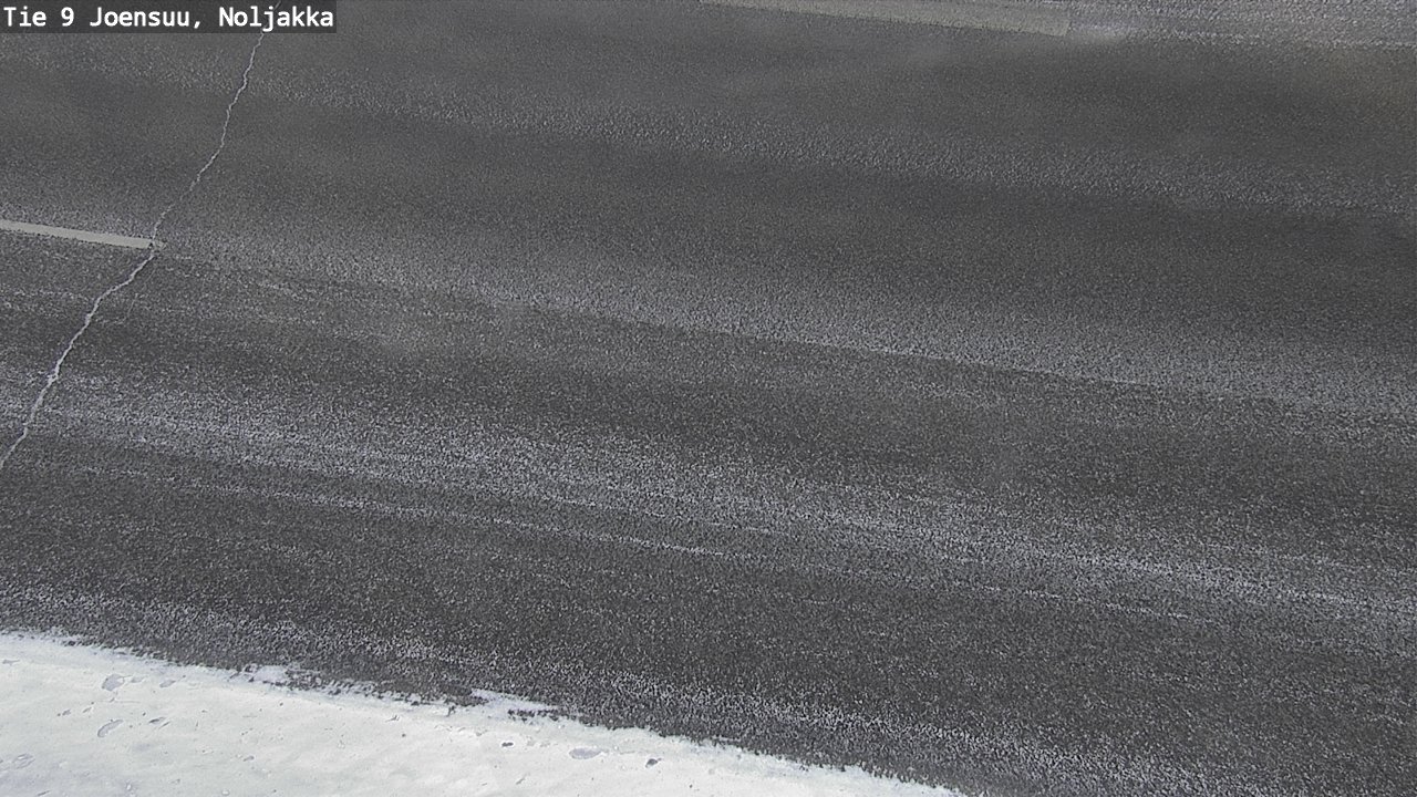 Weather Camera Image Väg 9 Joensuu, Noljakka, Joensuu, Pohjois-Karjala