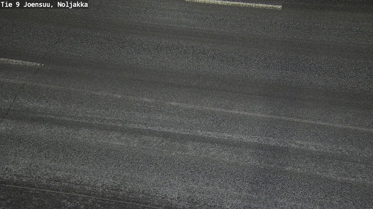 Weather Camera Image Väg 9 Joensuu, Noljakka, Joensuu, Pohjois-Karjala