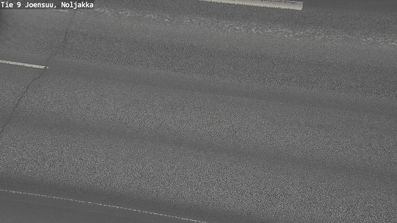 Weather Camera Image Väg 9 Joensuu, Noljakka, Joensuu, Pohjois-Karjala