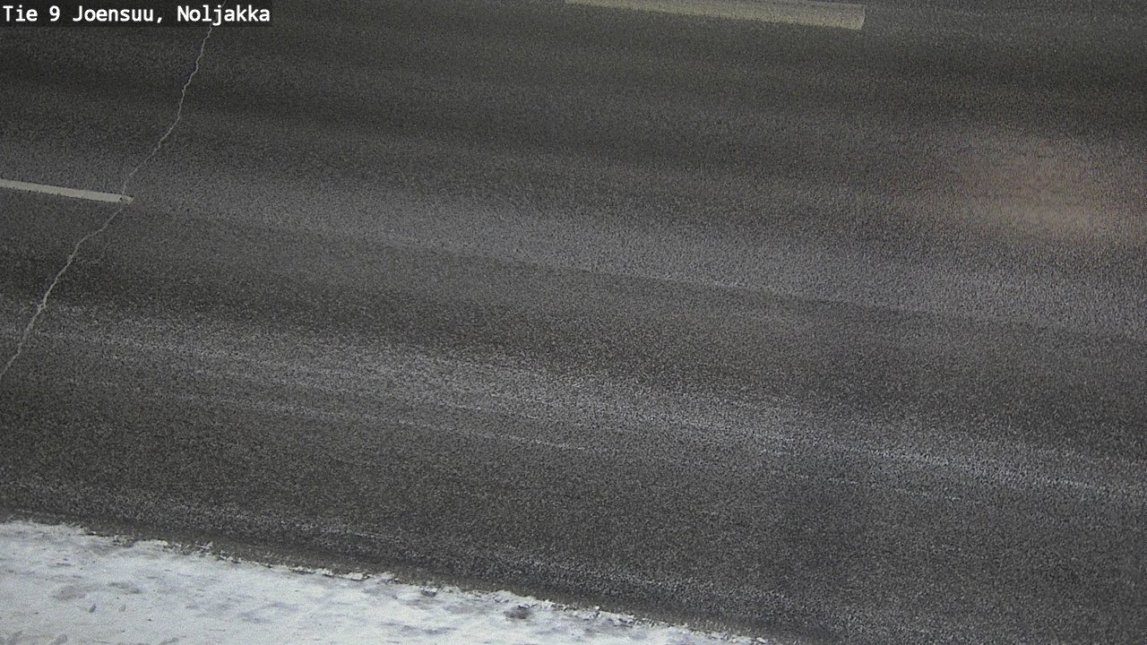 Weather Camera Image Väg 9 Joensuu, Noljakka, Joensuu, Pohjois-Karjala