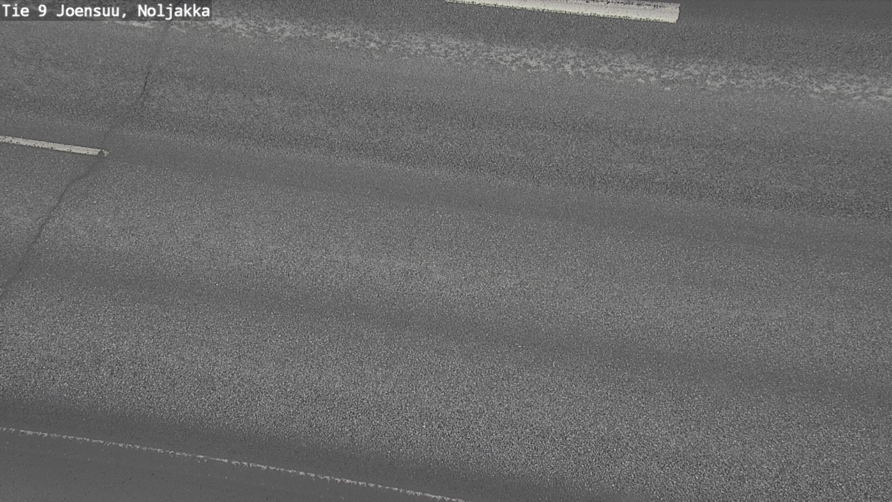 Weather Camera Image Väg 9 Joensuu, Noljakka, Joensuu, Pohjois-Karjala