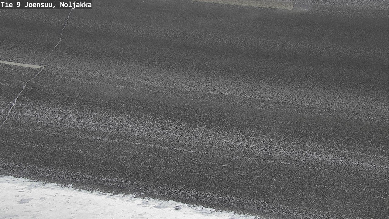 Weather Camera Image Väg 9 Joensuu, Noljakka, Joensuu, Pohjois-Karjala