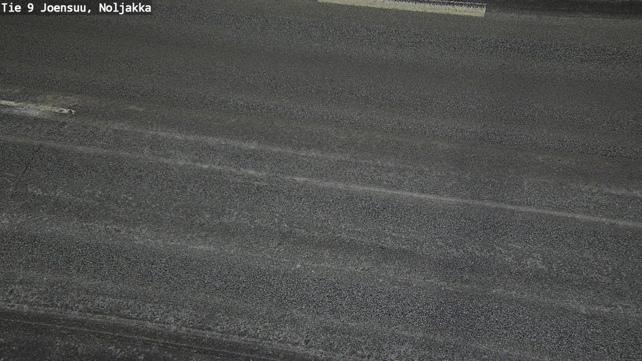 Weather Camera Image Väg 9 Joensuu, Noljakka, Joensuu, Pohjois-Karjala