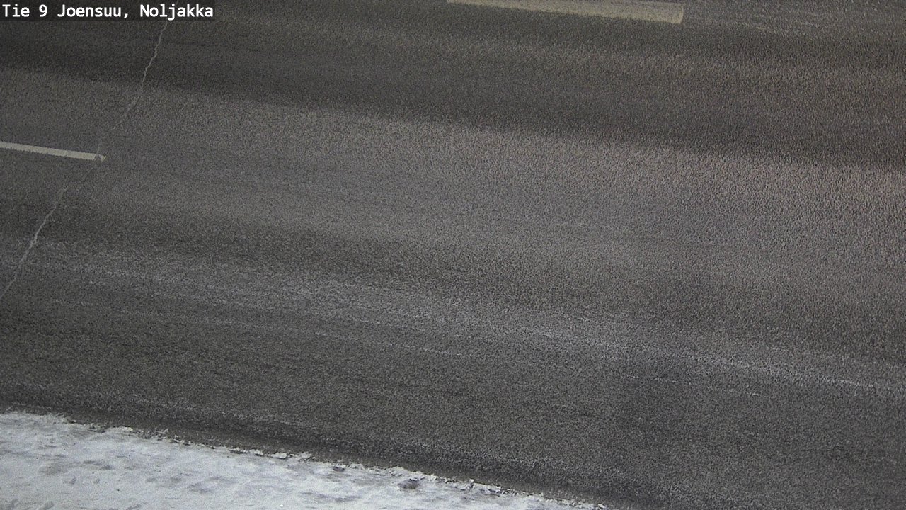 Weather Camera Image Road 9 Joensuu, Noljakka, Joensuu, Pohjois-Karjala