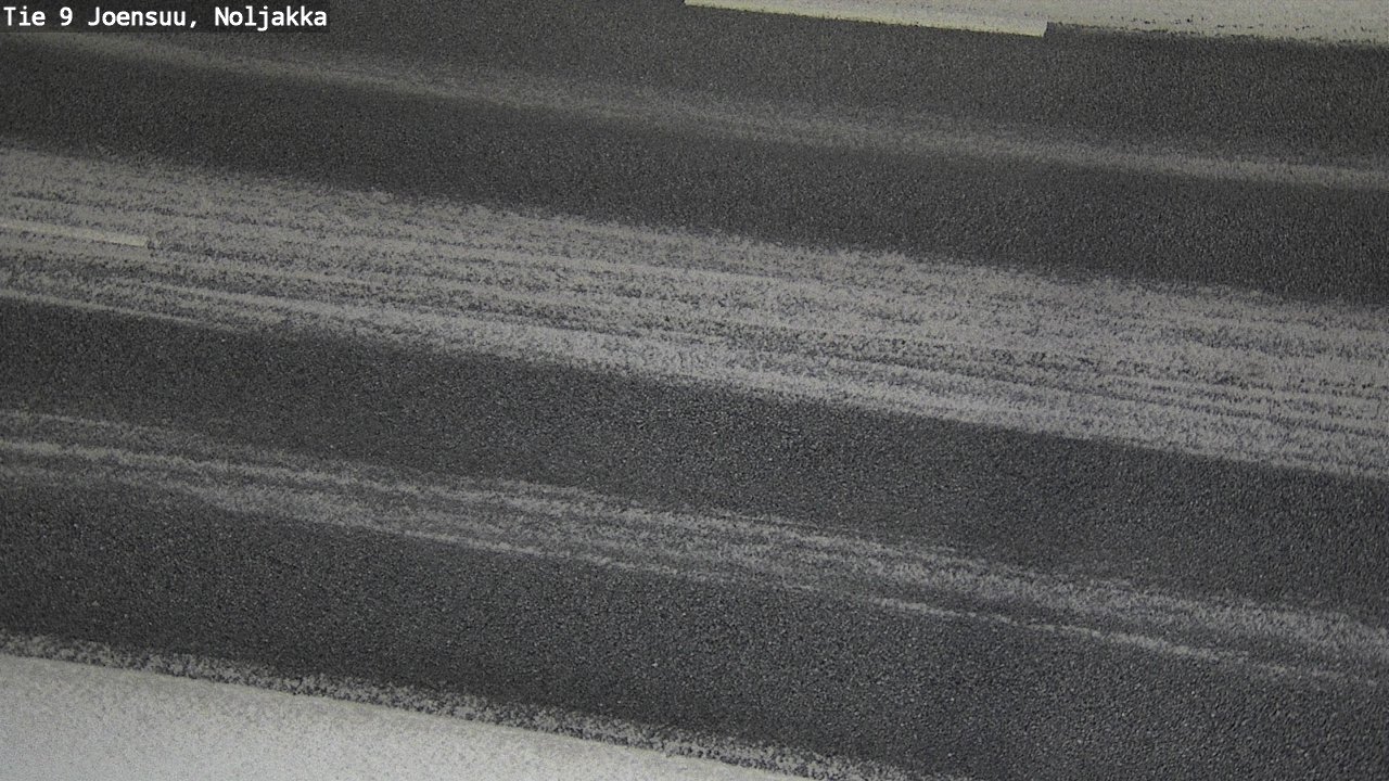 Weather Camera Image Väg 9 Joensuu, Noljakka, Joensuu, Pohjois-Karjala