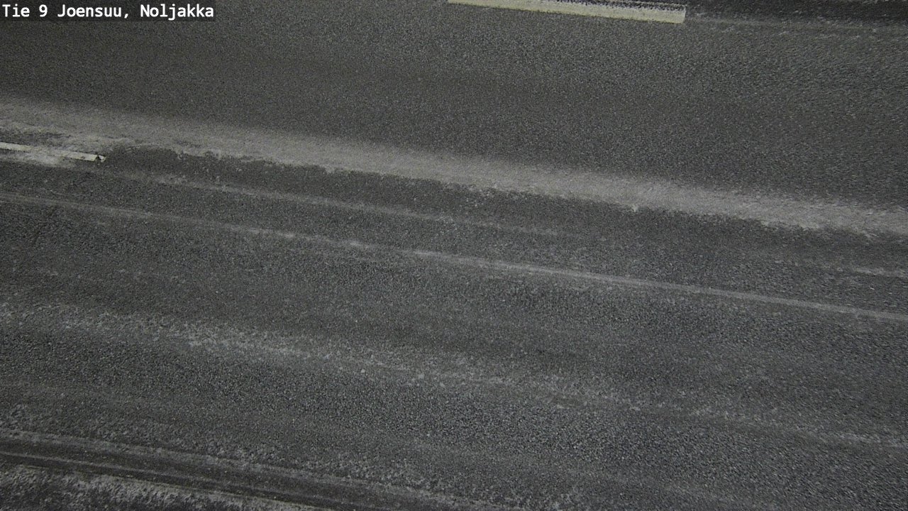 Weather Camera Image Väg 9 Joensuu, Noljakka, Joensuu, Pohjois-Karjala