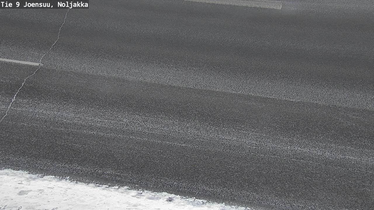 Weather Camera Image Väg 9 Joensuu, Noljakka, Joensuu, Pohjois-Karjala