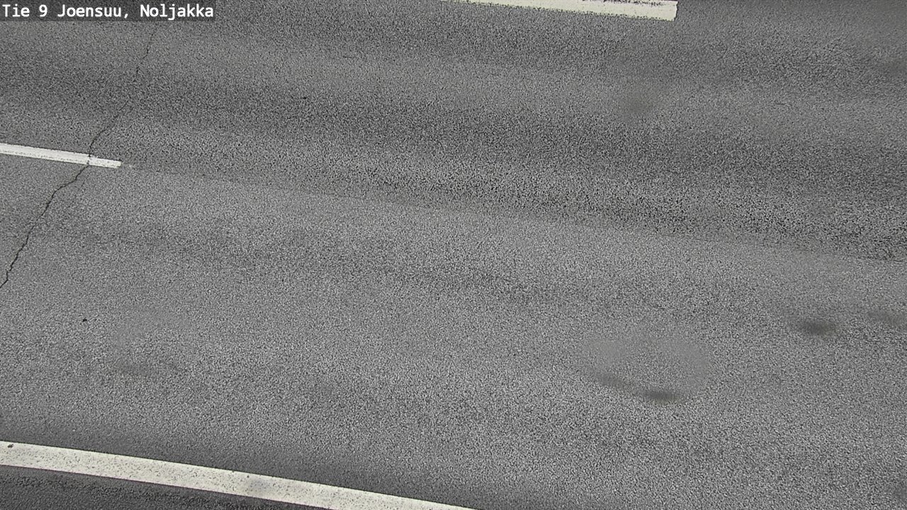 Weather Camera Image Väg 9 Joensuu, Noljakka, Joensuu, Pohjois-Karjala