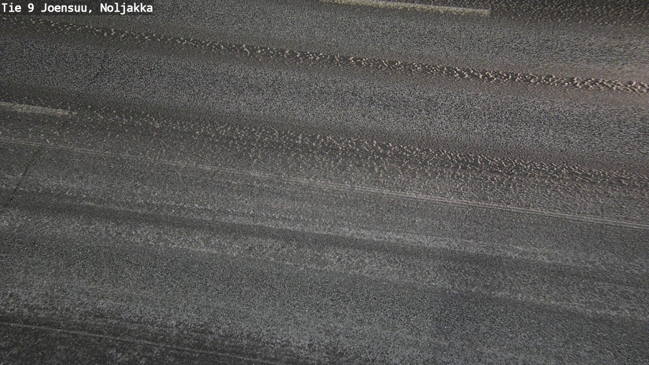 Weather Camera Image Väg 9 Joensuu, Noljakka, Joensuu, Pohjois-Karjala